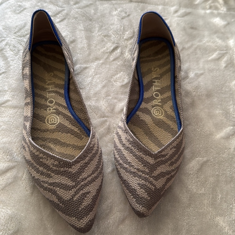 Roth’s Pointed Toe Zebra Print Size7 - image 3